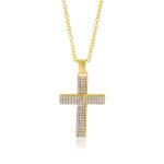 Necklace with silver